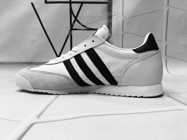Adidas男鞋 阿迪達斯男鞋 時尚潮流休閒三葉草 dragon低幫休閒鞋板鞋  hdx13341